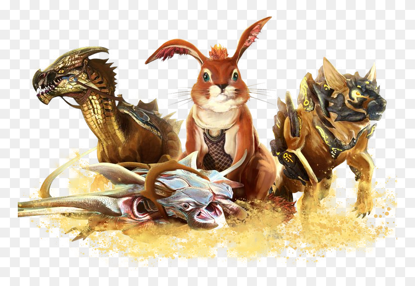 769x518 The First Big Feature Everyone Is Talking About Is Guild Wars 2 Raptor Mount, Dinosaur, Reptile, Animal HD PNG Download