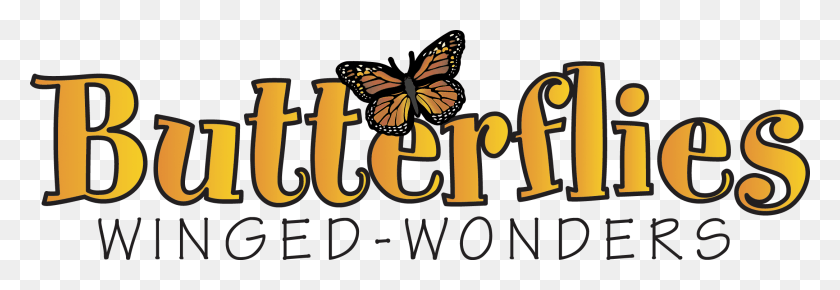 2169x640 The First Butterfly Butterfly Text, Alphabet, Number, Symbol HD PNG Download