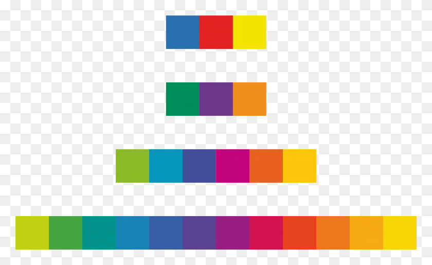 5101x2976 Первая Линия - Это Цвета Первого Порядка Второе Цветовое Колесо В Линии, Графика, Логотип Hd Png Скачать