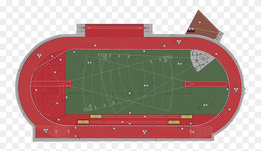 744x426 The First Phase Of The Pauley Track Renovation Project Track And Field Ground, Running Track, Sport, Sports HD PNG Download