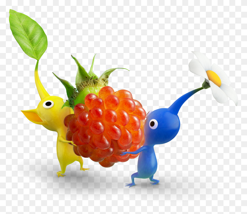 2275x1947 The First Pikmin Is Coming To Wii U Later This Week Pikmin Strawberry, Plant, Food, Fruit HD PNG Download