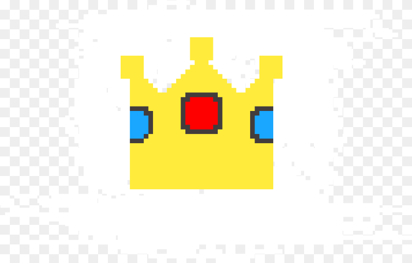 The First Pixel King Crown Illustration Clipart PNG