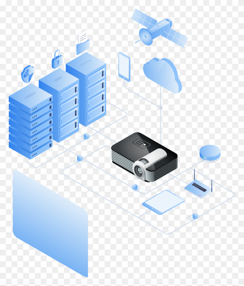 1408x1670 The First Scalable Windowfronttm Projection Solution Illustration, Network, Electronics, Computer HD PNG Download