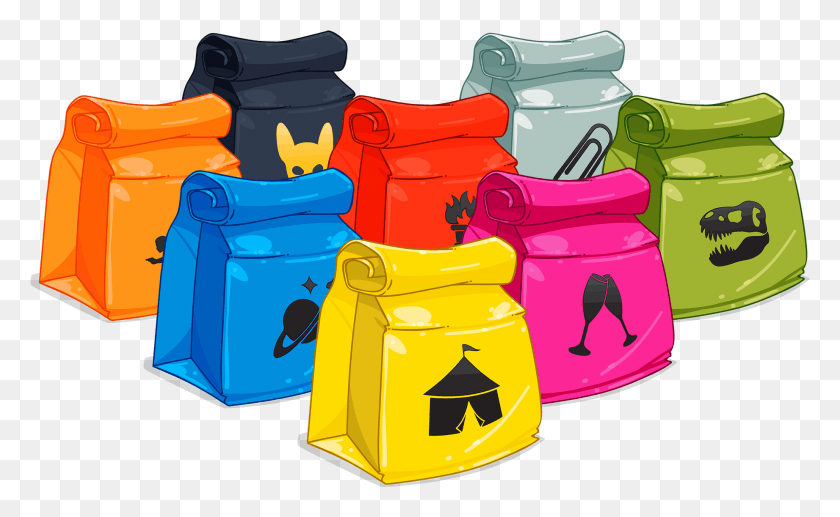 1842x1081 The First Series Of Grab Bags Will Focus On Specific Diaper Bag, Plastic, Gift, Recycling Symbol HD PNG Download