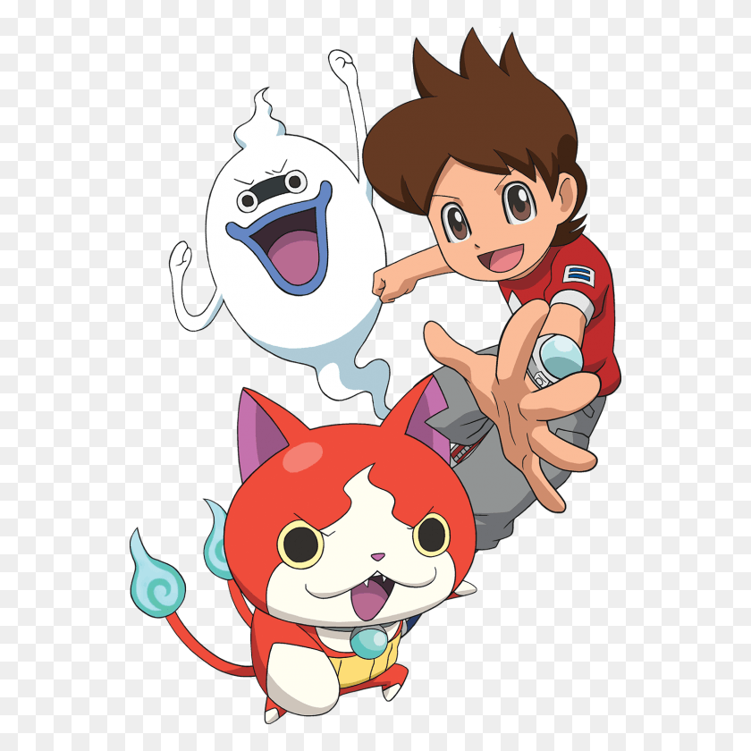 550x780 The First Yo Kai Watch Game Launched In 2015 Here In Yo Kai Watch Scholastic, Performer, Graphics HD PNG Download