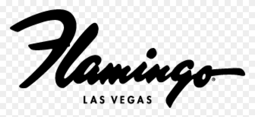 1000x418 The Flamingo Flamingo Hotel Las Vegas Logo, Gray, World Of Warcraft HD PNG Download