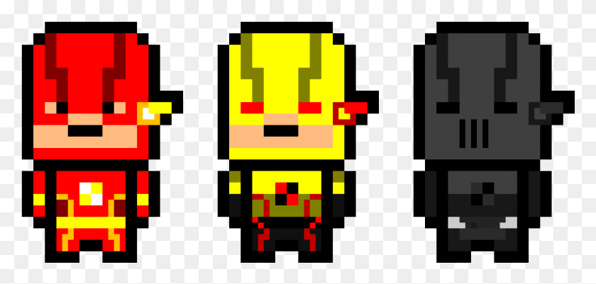 961x421 The Flash And Reverse Flash And Zoom Link Legend Of Zelda, Pac Man HD PNG Download