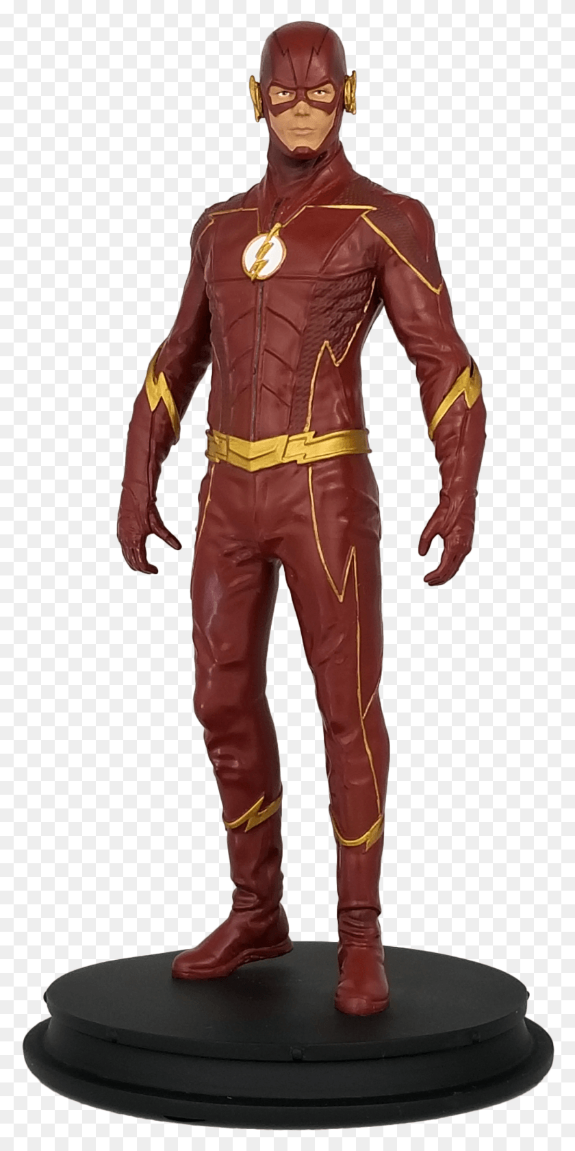 1234x2563 The Flash Flash Season 4 Statue, Costume, Person, Human HD PNG Download