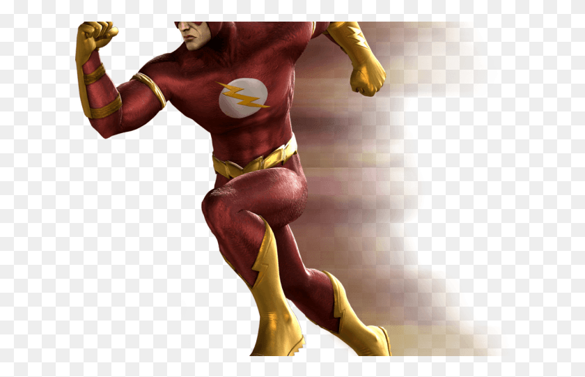 626x481 The Flash Transparent Images Flesh, Person, Human, Figurine HD PNG Download