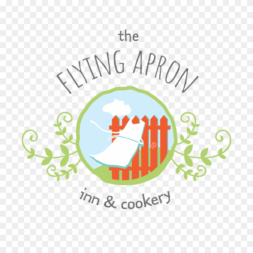 960x960 The Flying Apron Inn Amp Cookery Illustration, Hand, Text, Symbol HD PNG Download