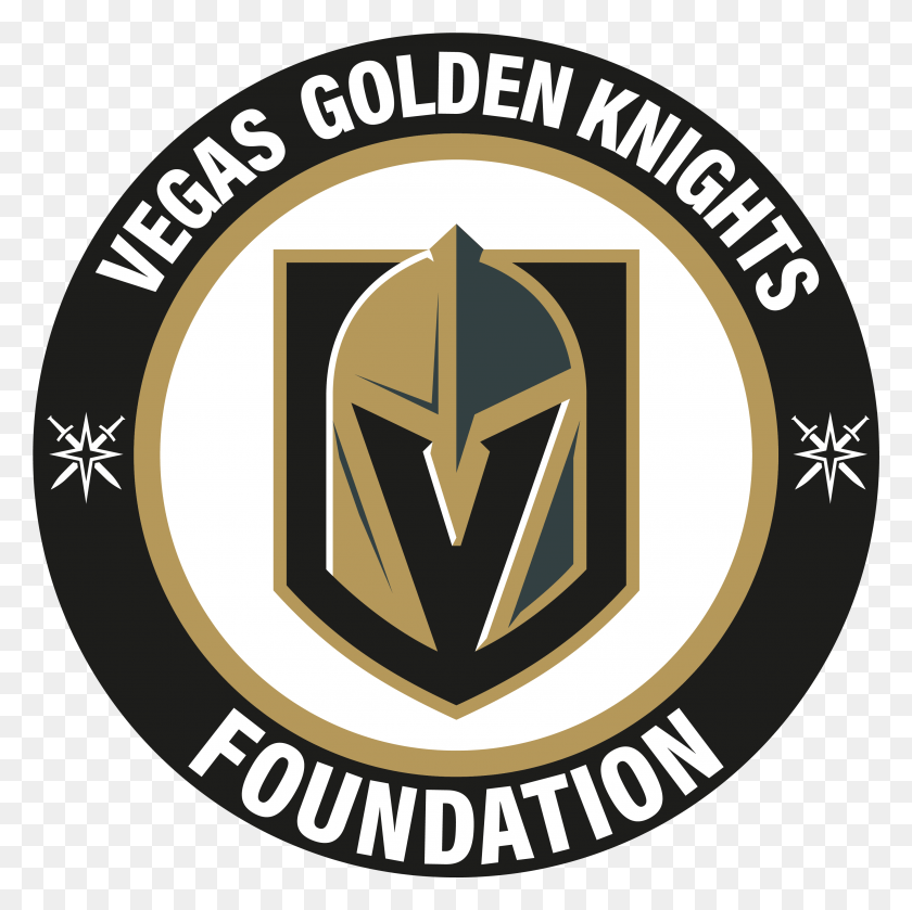 3482x3481 La Bandera Doblada Foundation Las Vegas Golden Knights, Logotipo, Símbolo, Marca Registrada Hd Png