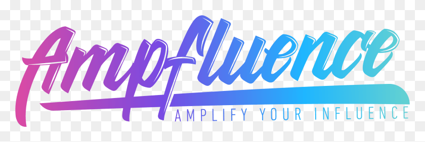 2502x710 The Folks Over At Ampfluence Not Only Responded To Ampfluence Logo, Text, Word, Symbol HD PNG Download