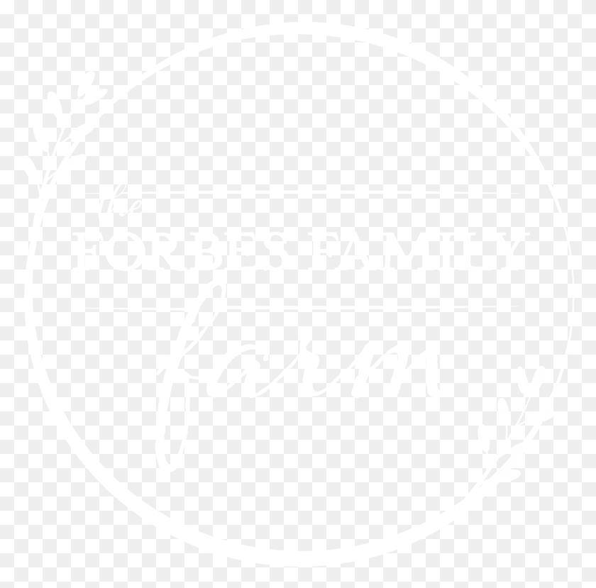 1212x1195 The Forbes Family Farm Johns Hopkins Logo White, Label, Text, Handwriting HD PNG Download