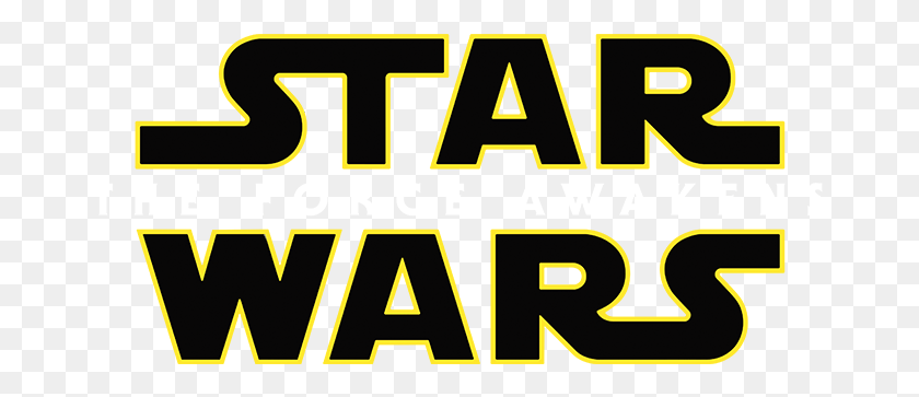 671x303 The Force Awakens Costumes Logo Star Wars The Force Awakens, Text, Pac Man, Car HD PNG Download