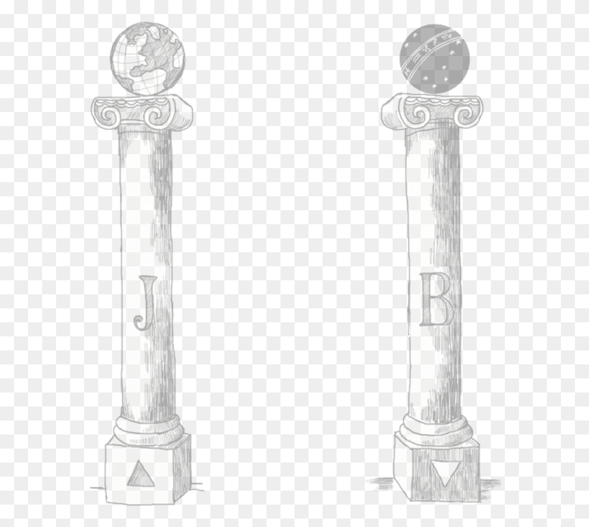 588x692 The Four Million Masons Worldwide Continue To Help Columna Masonica, Architecture, Building, Pillar HD PNG Download
