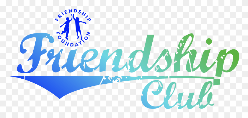 2774x1206 The Friendship Foundation Has School Sanctioned Clubs Graphic Design, Text, Logo, Symbol HD PNG Download