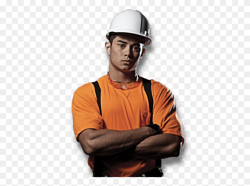 542x565 The Future Is For Workers Construction Worker, Clothing, Apparel, Person HD PNG Download