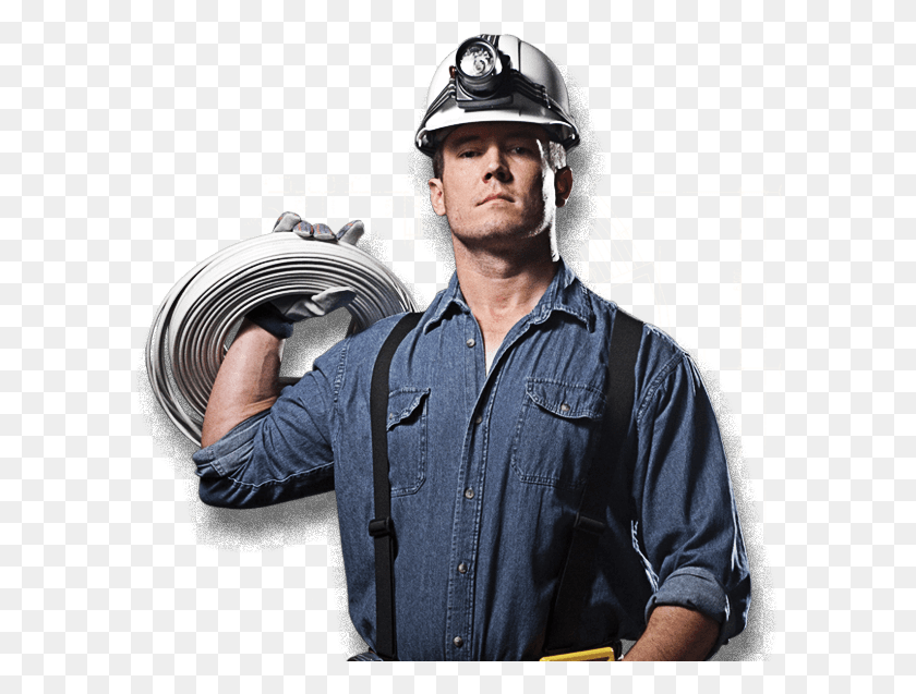 594x577 The Future Is For Workers Construction Worker, Helmet, Clothing, Apparel HD PNG Download