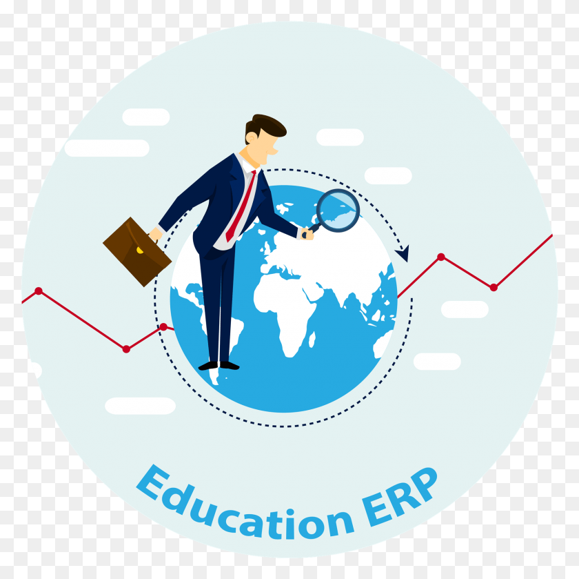 1657x1656 The Future Of Erp Education System Logo Pre Sales, Person, Human, Network HD PNG Download
