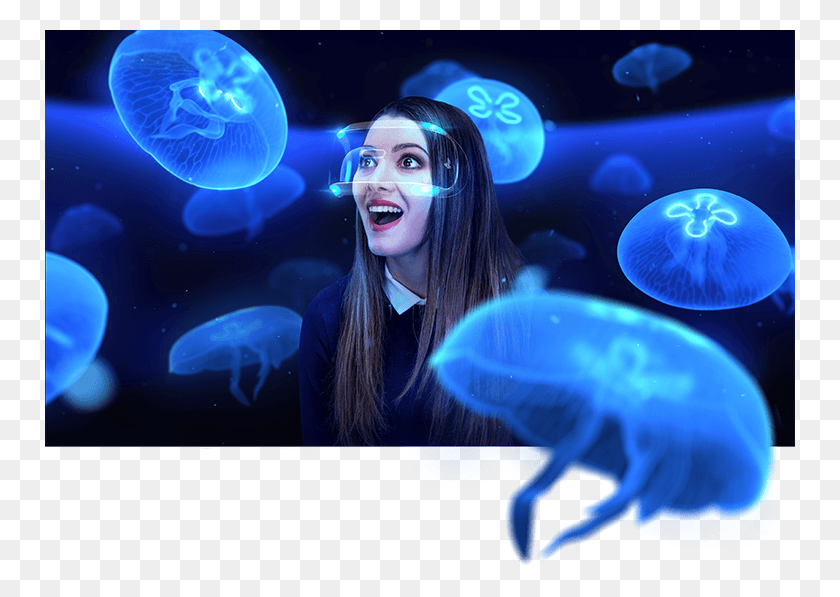 750x537 The Future Of Gaming Playstation Vr, Jellyfish, Invertebrate, Sea Life HD PNG Download