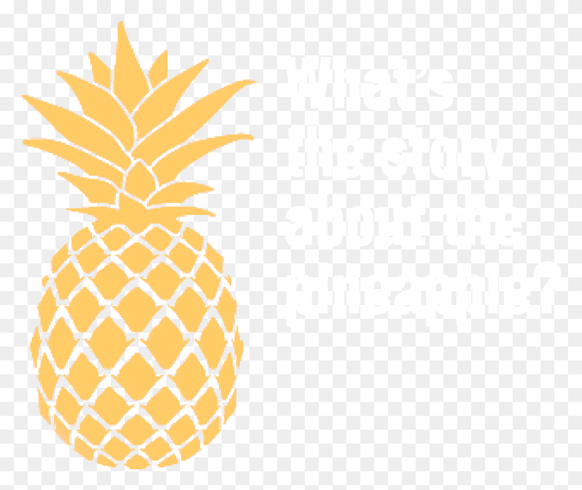 1311x1088 The Gallery For Gt Pineapple Silhouette Pineapple Decals, Plant, Fruit, Food HD PNG Download