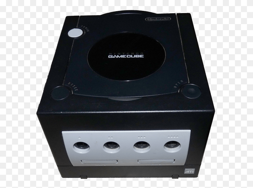 600x564 The Gamecube While Not Actually A Cube At All Measures Electronics, Cooktop, Indoors, Amplifier HD PNG Download