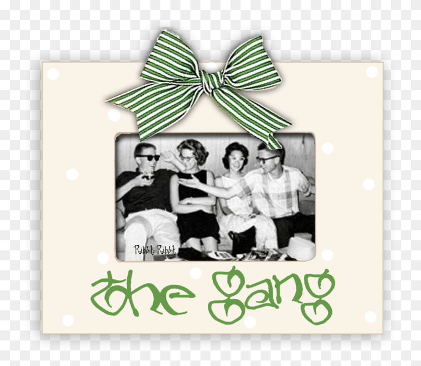 745x671 The Gang Lime Picture Frame, Person, Human, Tie HD PNG Download