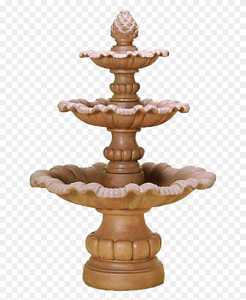 639x965 The Garda Three Tier Outdoor Water Fountain Features Fountain, Tabletop, Furniture, Cross HD PNG Download