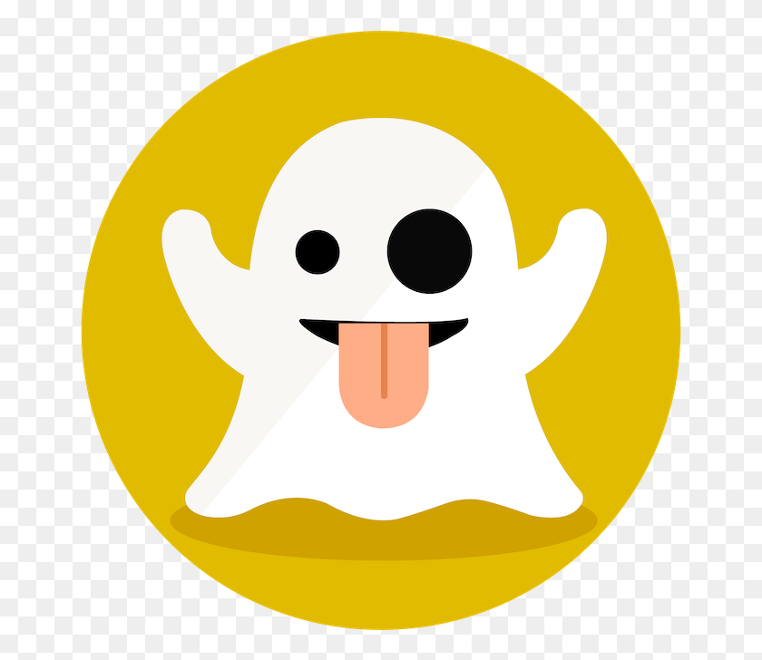 667x668 The Ghost Emoji Doesn39t Get Enough Love, Plant, Food, Label HD PNG Download