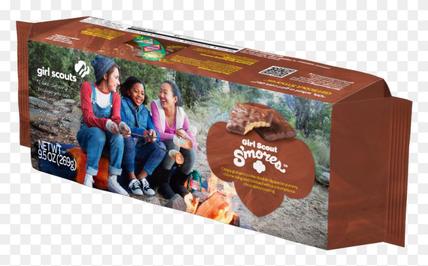 989x586 The Girl Scouts Are Introducing Two Different, Person, Human, Poster HD PNG Download