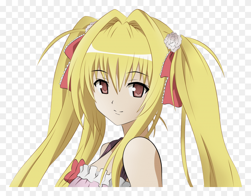 2665x2043 The Girl With Yellow Hair In The Anime Love And Other Anime Devushki S Zheltimi Volosami, Manga, Comics, Book HD PNG Download