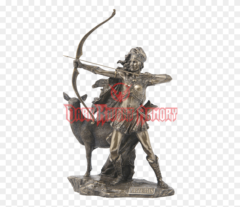403x665 The Goddess Of Hunting And Wilderness Statue Greek Goddess Artemis Weapon, Person, Human, Knight HD PNG Download