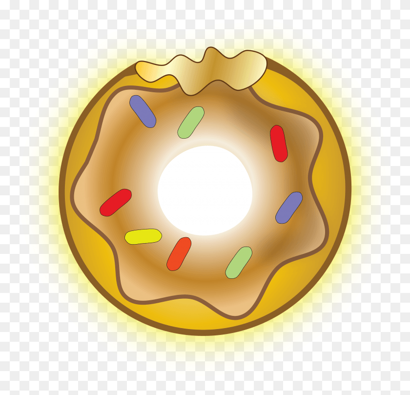 2756x2647 The Gold Donut Golden Donut, Pastry, Dessert, Food HD PNG Download