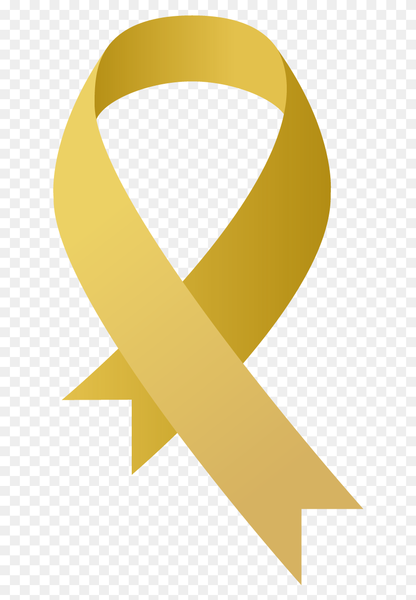 628x1150 The Gold Ribbon Is The Universal Symbol To Create Awareness Circle, Gold, Lighting, Gold Medal HD PNG Download