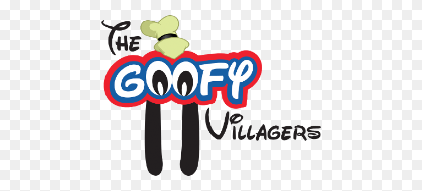 438x322 Descargar Png / El Goofy Villagers Disney, Texto, Etiqueta, Planta Hd Png