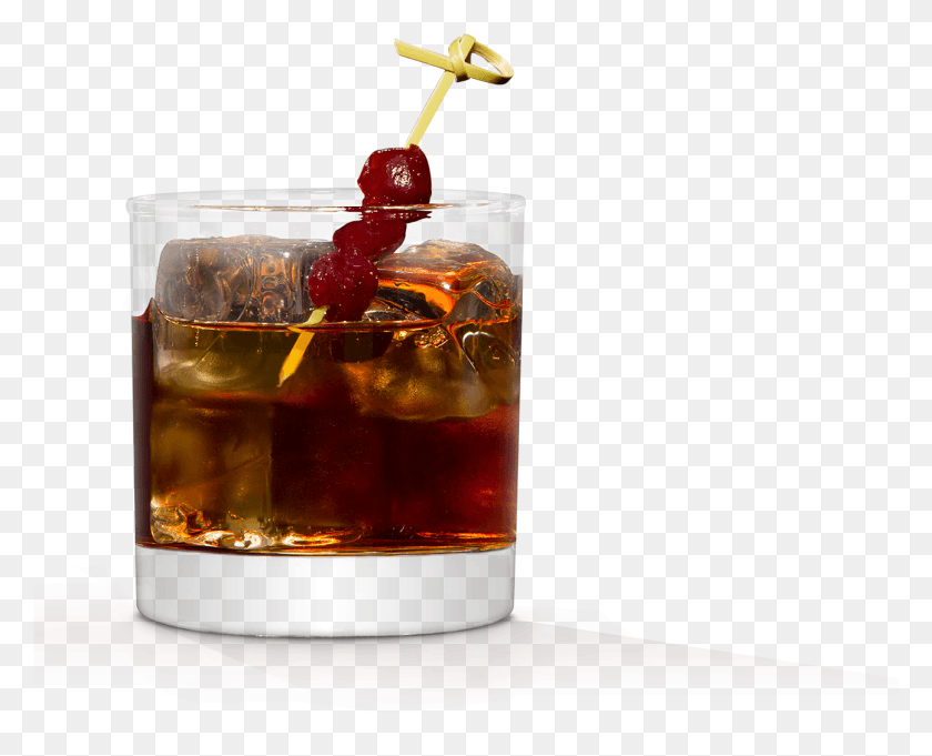 1293x1031 The Grand Manhattan Cocktail Glass Cuba Libre, Alcohol, Beverage, Drink HD PNG Download