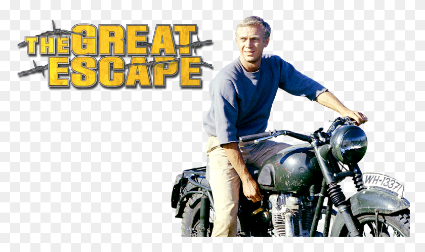 1000x562 The Great Escape 516f10e46822b Great Escape 1963, Motorcycle, Vehicle, Transportation HD PNG Download