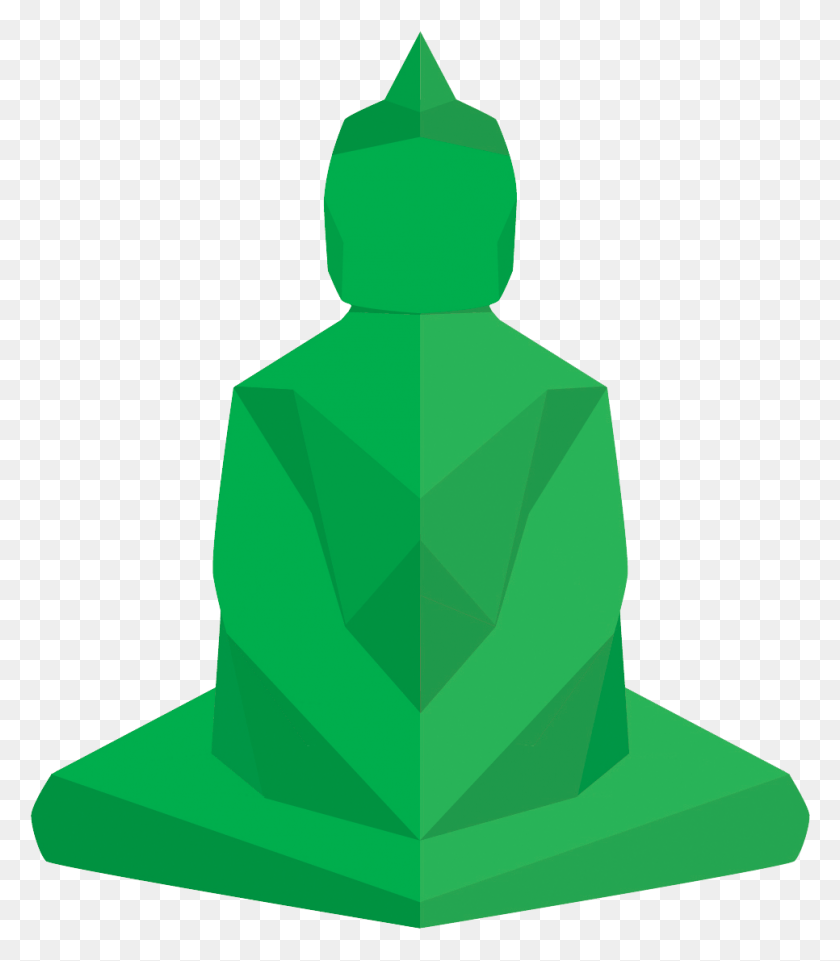 966x1117 The Green Buddha Illustration, Clothing, Apparel, Hoodie HD PNG Download