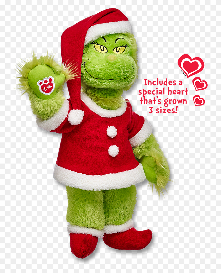 738x975 The Grinch Grinch Build A Bear 2018, Toy, Doll, Elf HD PNG Download