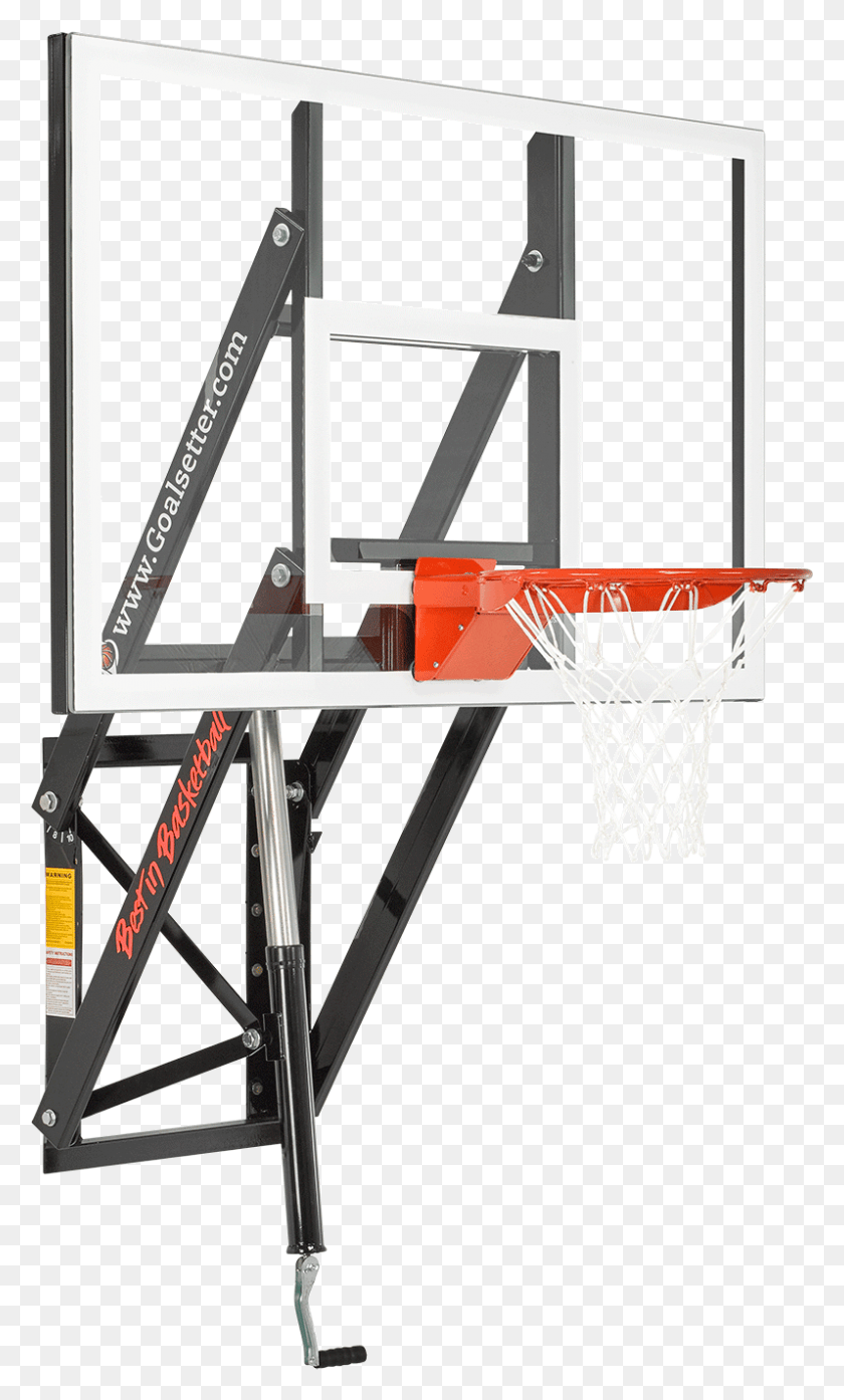 797x1364 The Gs60 Allows You To Mount The Basketball Goal To Goalsetter, Hoop HD PNG Download