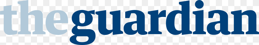 5000x880 The Guardian Logo, Text, Green PNG