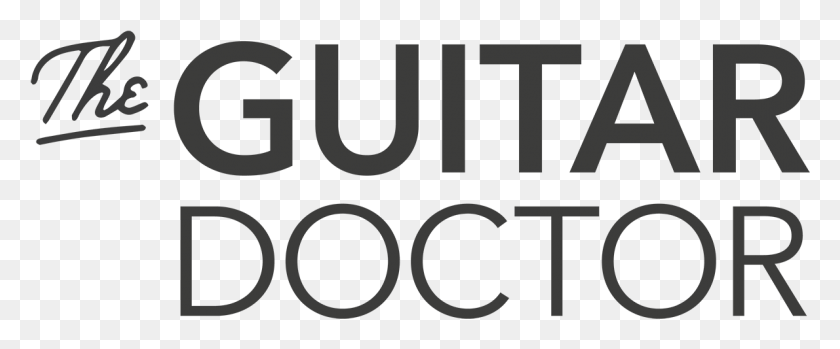 1190x442 The Guitar Doctor Penzance Graphics, Text, Alphabet, Number HD PNG Download