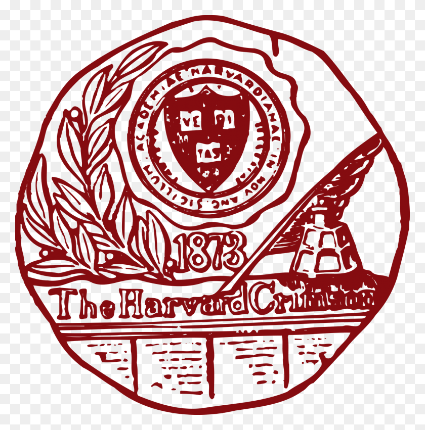 1478x1500 Гарвардский Малиновый Гарвардский Малиновый, Логотип, Символ, Товарный Знак Png Скачать