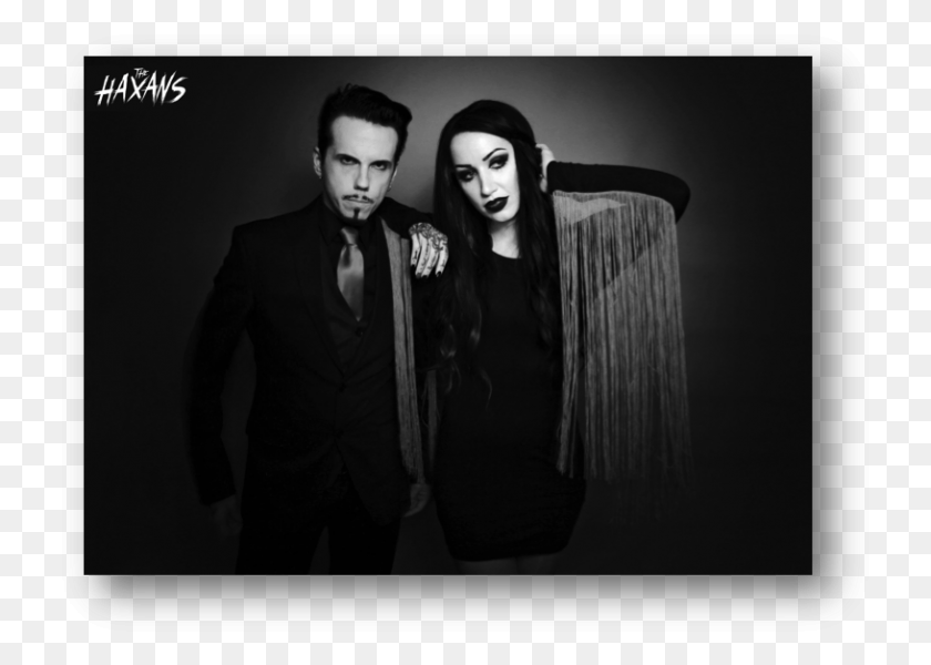 729x540 The Haxans New Years Day39s Ash Costello Amp Rob Zombie39s Gentleman, Room, Indoors, Person HD PNG Download