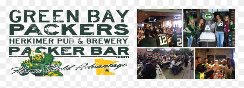 1444x455 The Herkimer Is Your Home Away From Home Green Bay Crowd, Person, Audience, Interior Design HD PNG Download