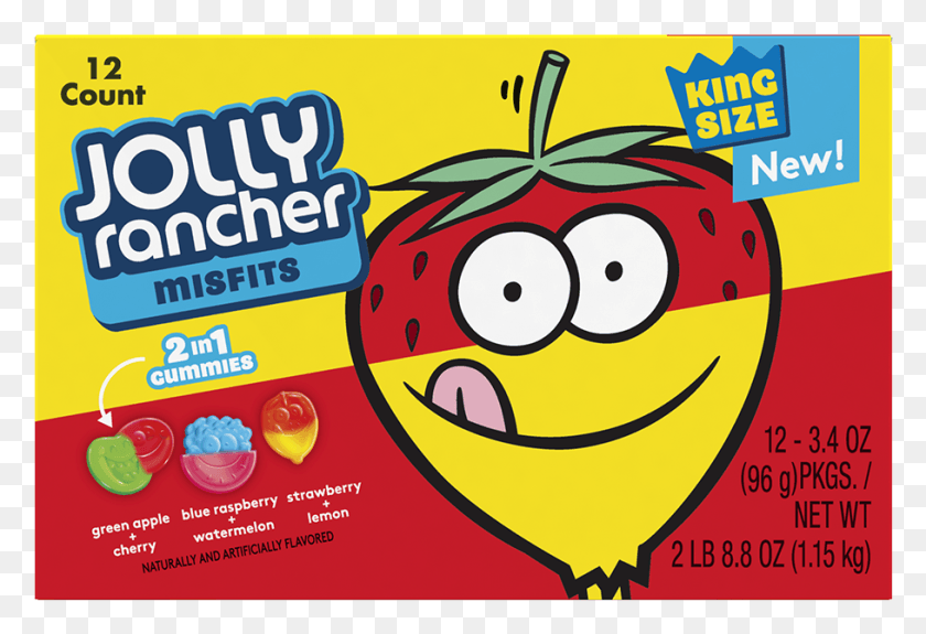 909x601 The Hershey Company Jolly Rancher Misfits Candy, Advertisement, Poster, Flyer HD PNG Download