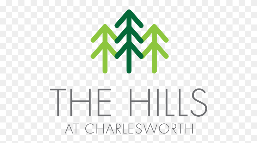 514x407 The Hills At Charlesworth Parallel, Text, Alphabet, Cross HD PNG Download
