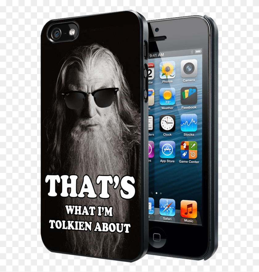 579x821 The Hobbit Gandalf Funny Quotes Samsung Galaxy S3 Justin Bieber Ipod Case, Mobile Phone, Phone, Electronics HD PNG Download