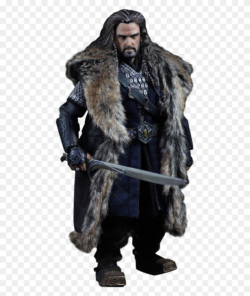 468x933 The Hobbit Sixth Scale Figure Thorin Oakenshield, Fur, Person, Human HD PNG Download