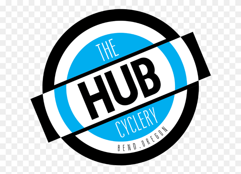 632x547 The Hub Cyclery Circle, Label, Text, Sticker HD PNG Download